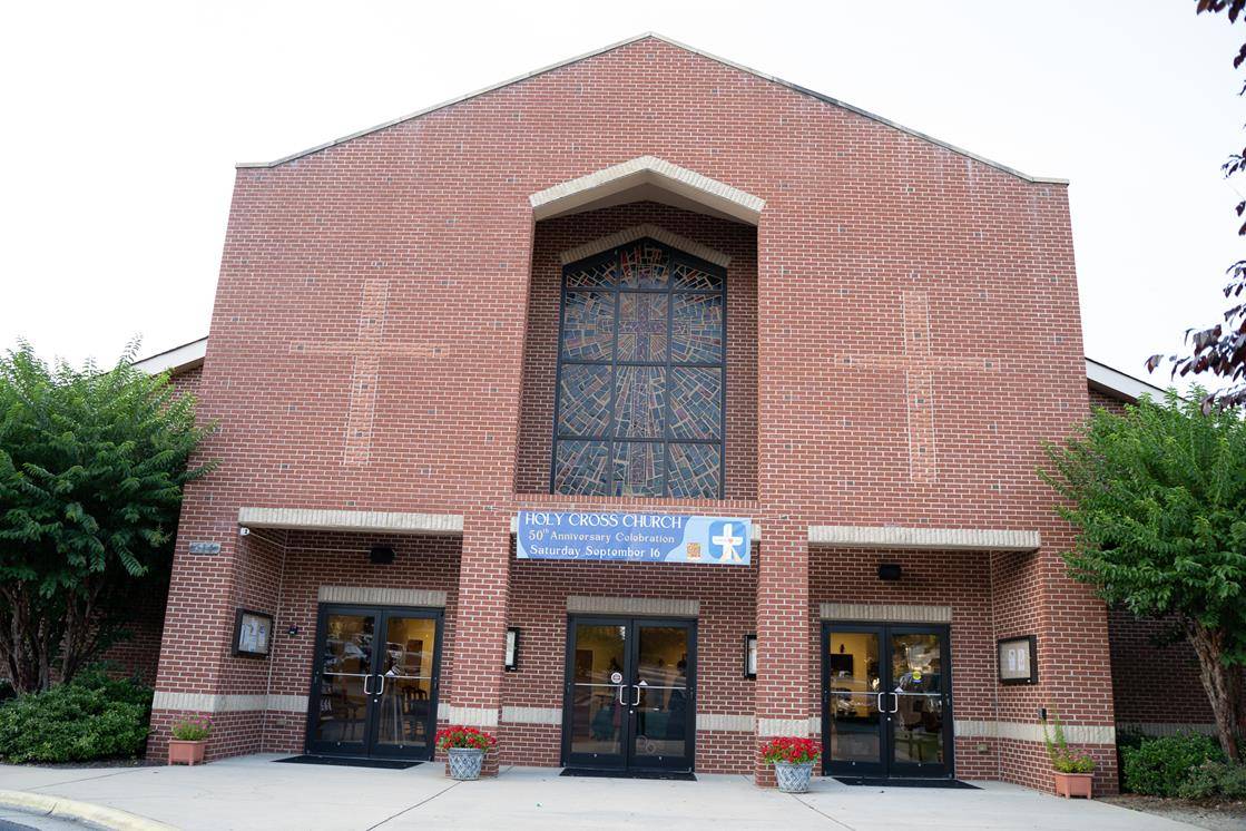 Holy Cross Parish held its 50th anniversary celebrations Sept. 14 on the Feast of the Exaltation of the Holy Cross.