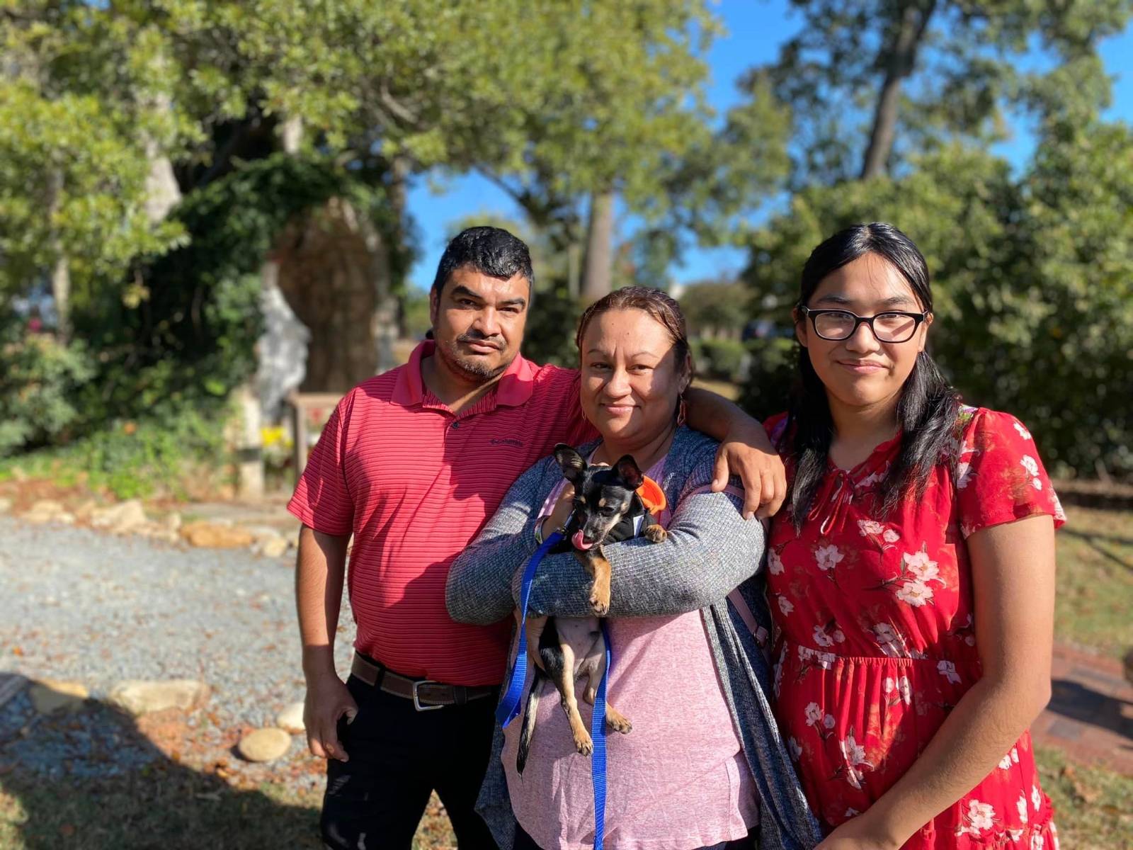 St. Gabriel Parish in Charlotte held a pet blessing.