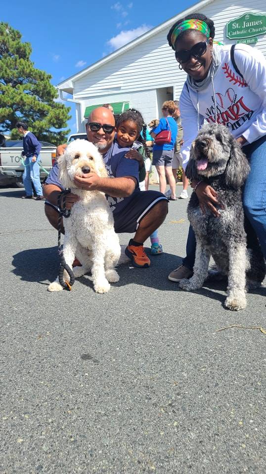 St. James the Greater Parish in Concord held a pet blessing.