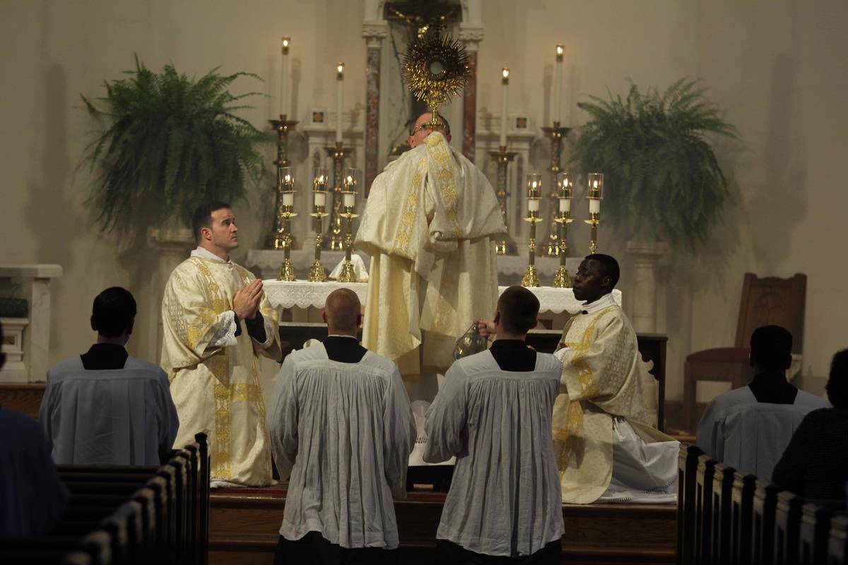 New priests Holy Hour 2020 with Torres (Copy)