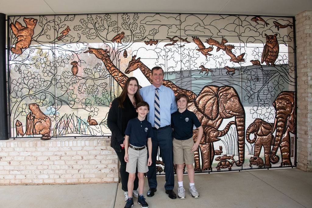 Joe Brady and family