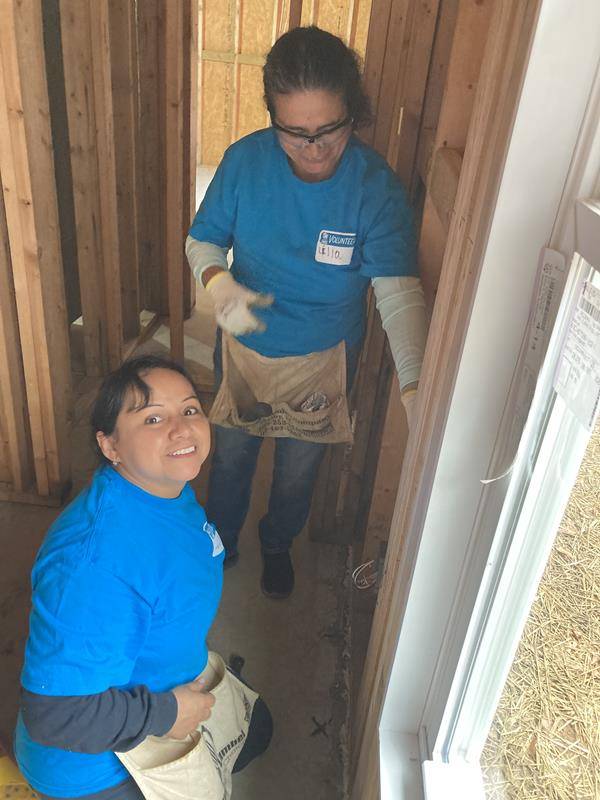 Habitat for Humanity church build in Shelby
