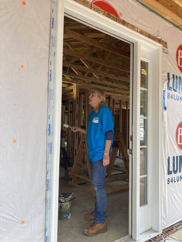 Habitat for Humanity church build in Shelby