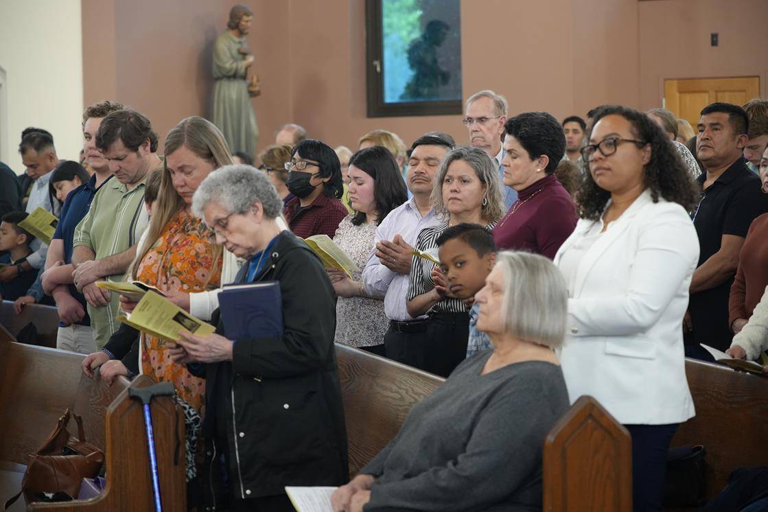 Holy Thursday Mass at Our Lady of Mercy in Winston-Salem