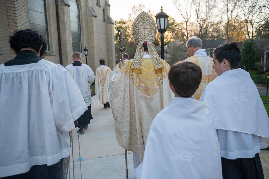 Holy Thursday at St. Patrick Cathedral in Charlotte