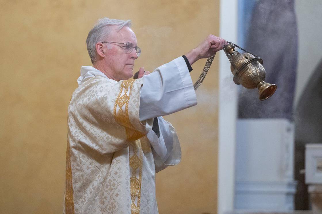 Holy Thursday at St. Patrick Cathedral in Charlotte