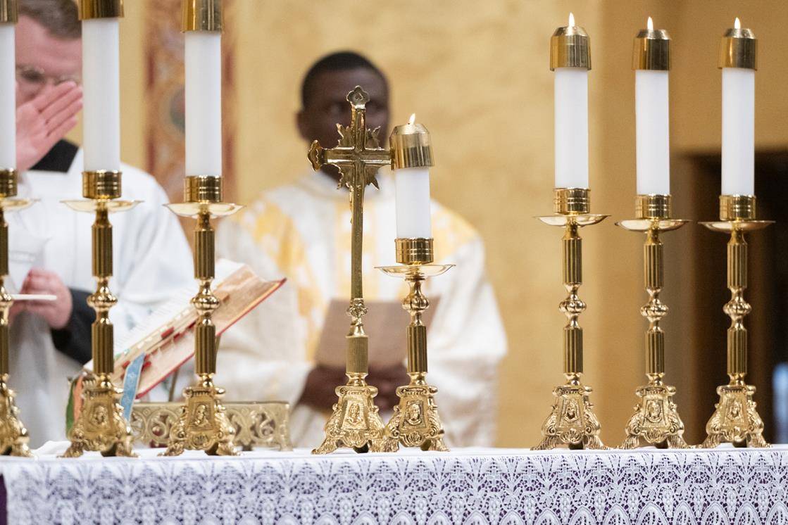 Holy Thursday at St. Patrick Cathedral in Charlotte