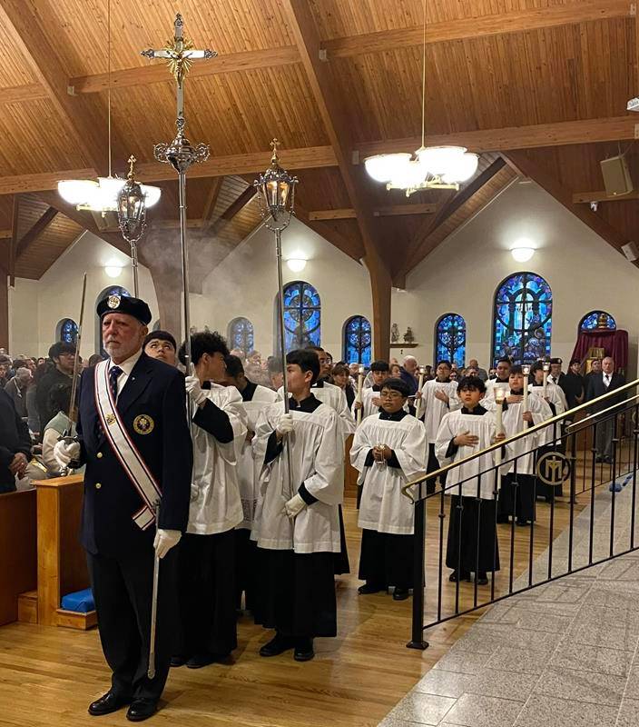 Holy Thursday at Immaculate Conception Church in Hendersonville.