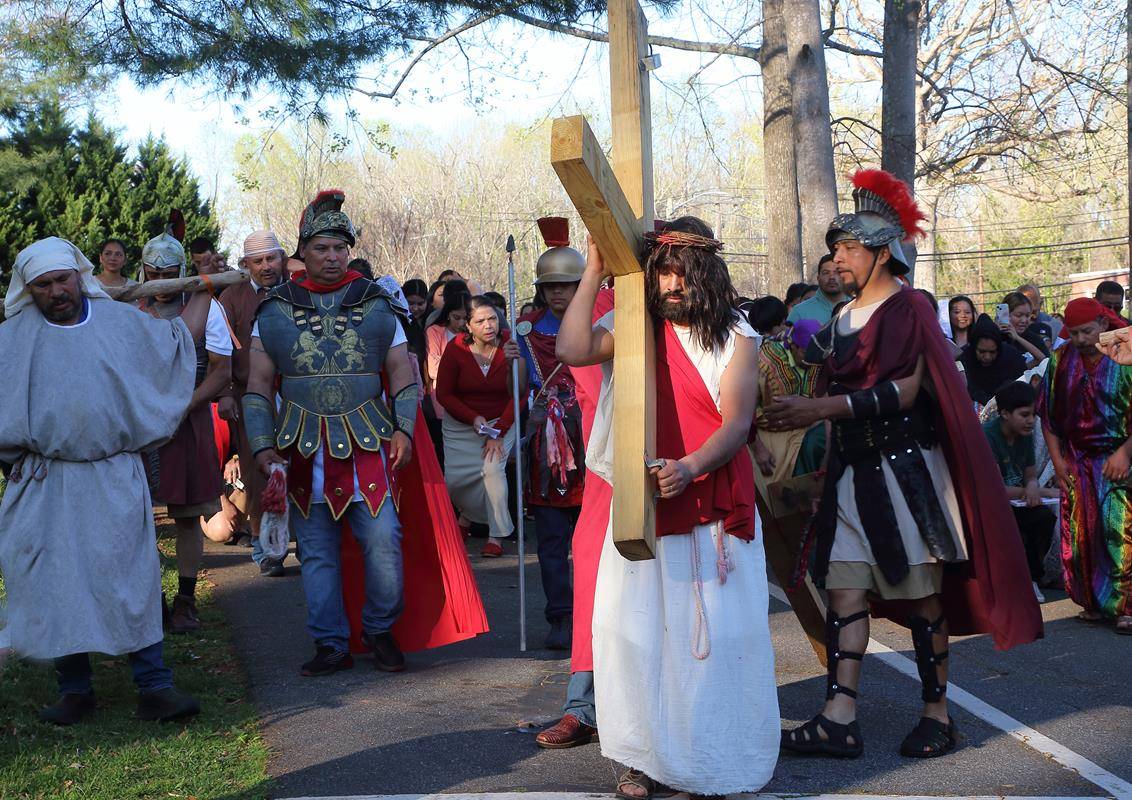 Our Lady of the Angels  presents a Passion of the Christ.