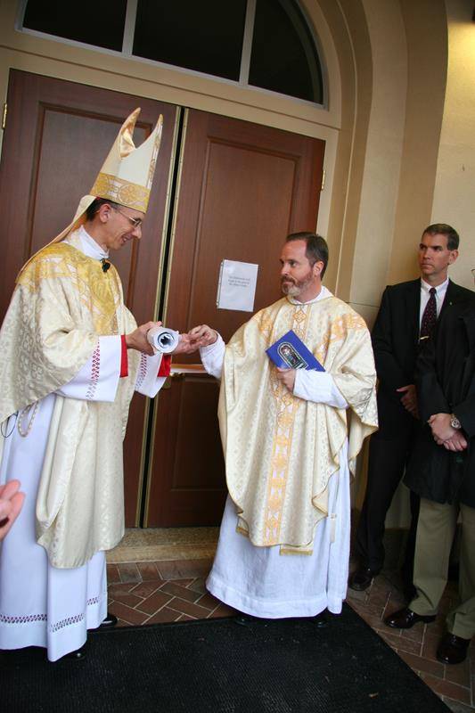 Dedication of St Ann Church in Charlotte in 2009