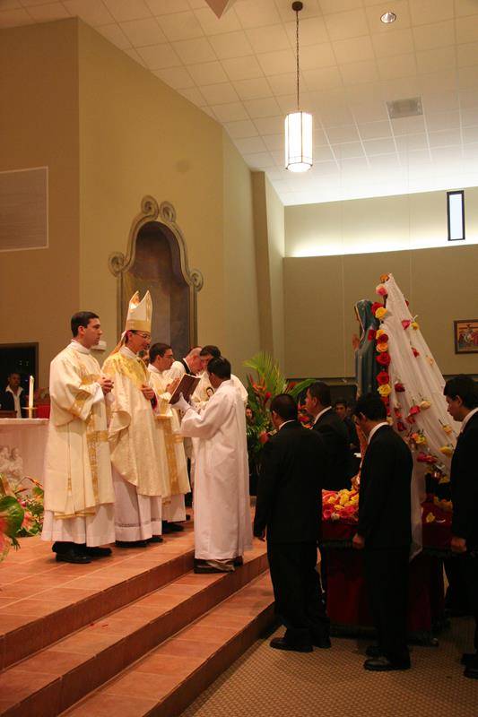 Our Lady Americas Church in Biscoe dedication in 2006