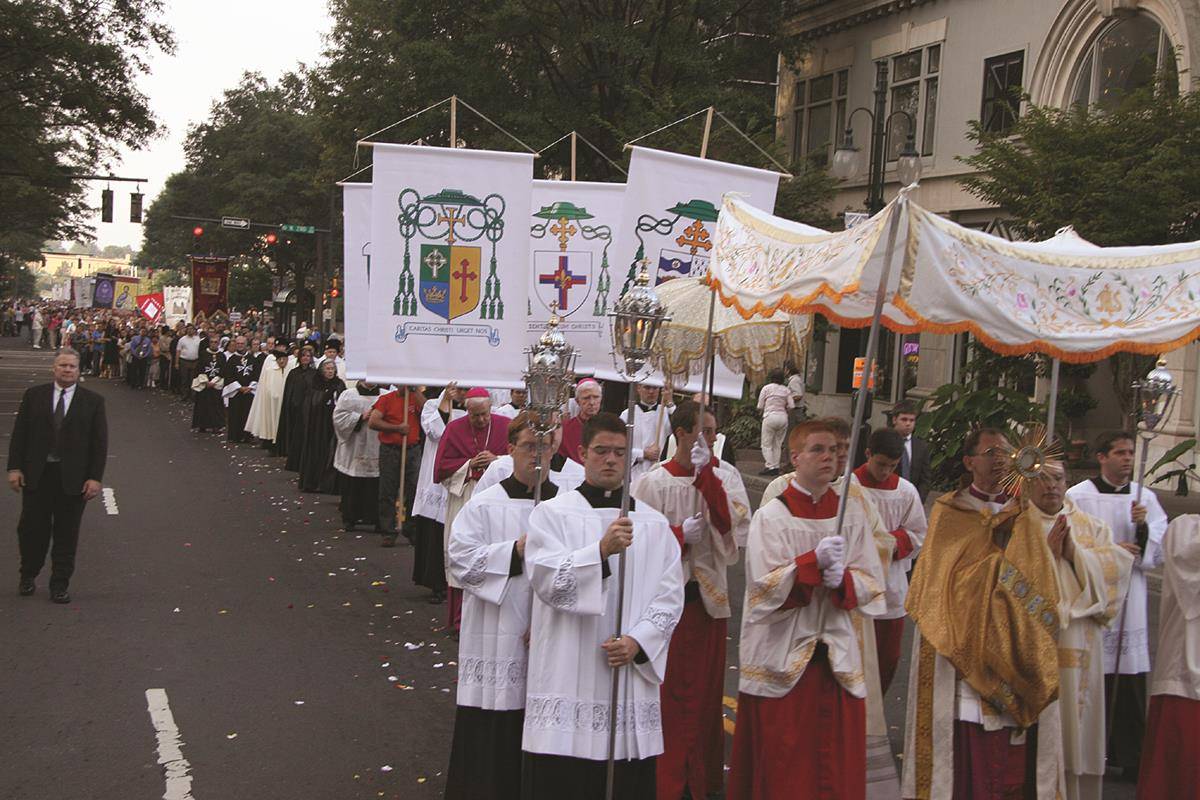 The first Eucharistic Congress in 2005