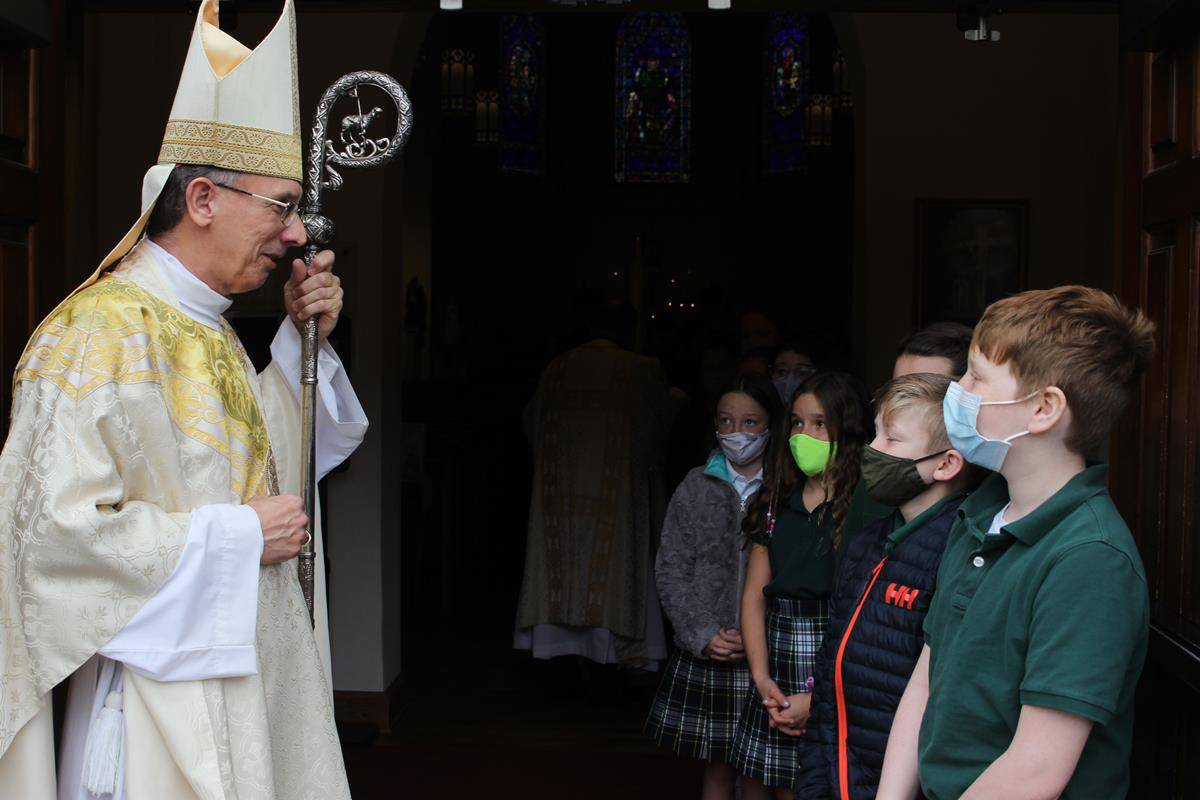 Catholic Schools Week Mass during Covid 2021
