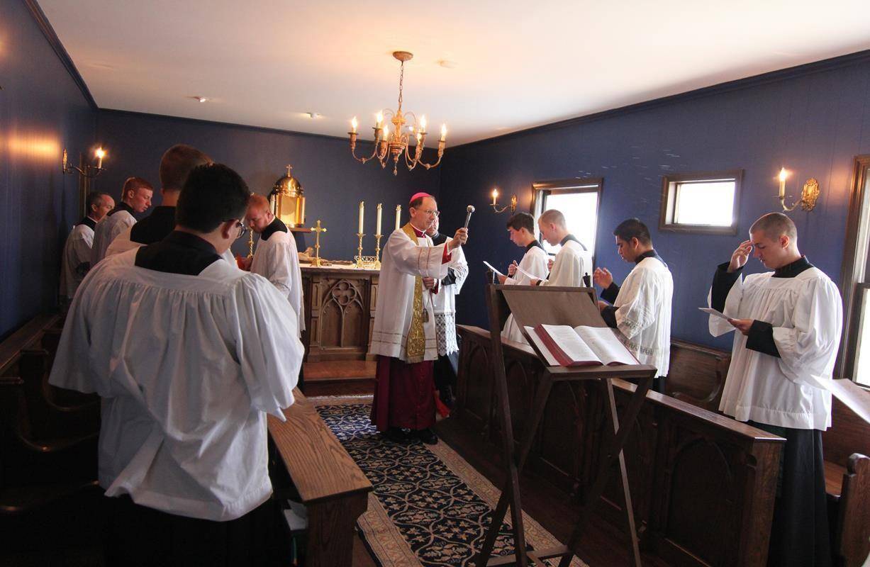 Blessing St. Joseph College Seminary in 2016