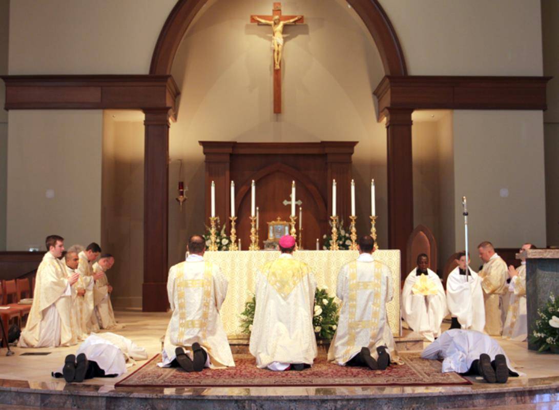Ordination to the priesthood in 2016.