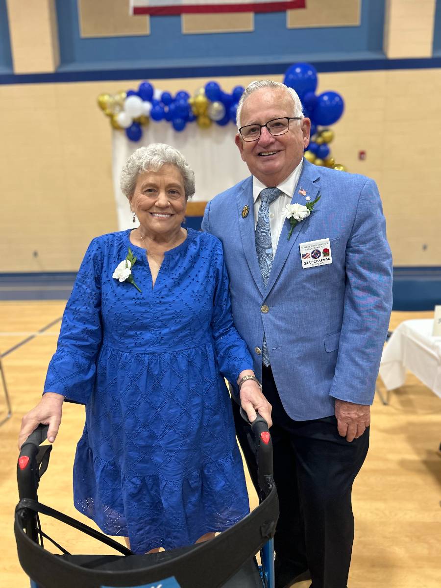 Original members Kathy and Gary Chapman were all smiles at the event.