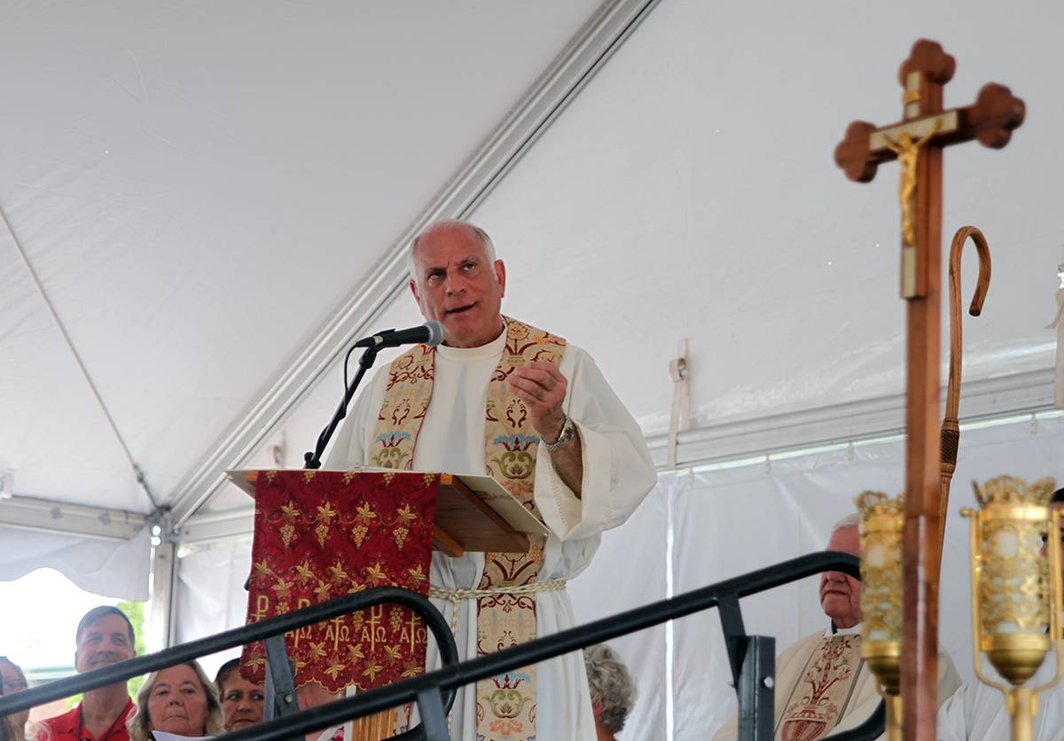 Father Malacari thanked everyone for their generosity and commitment to the project, 10 years in the making.