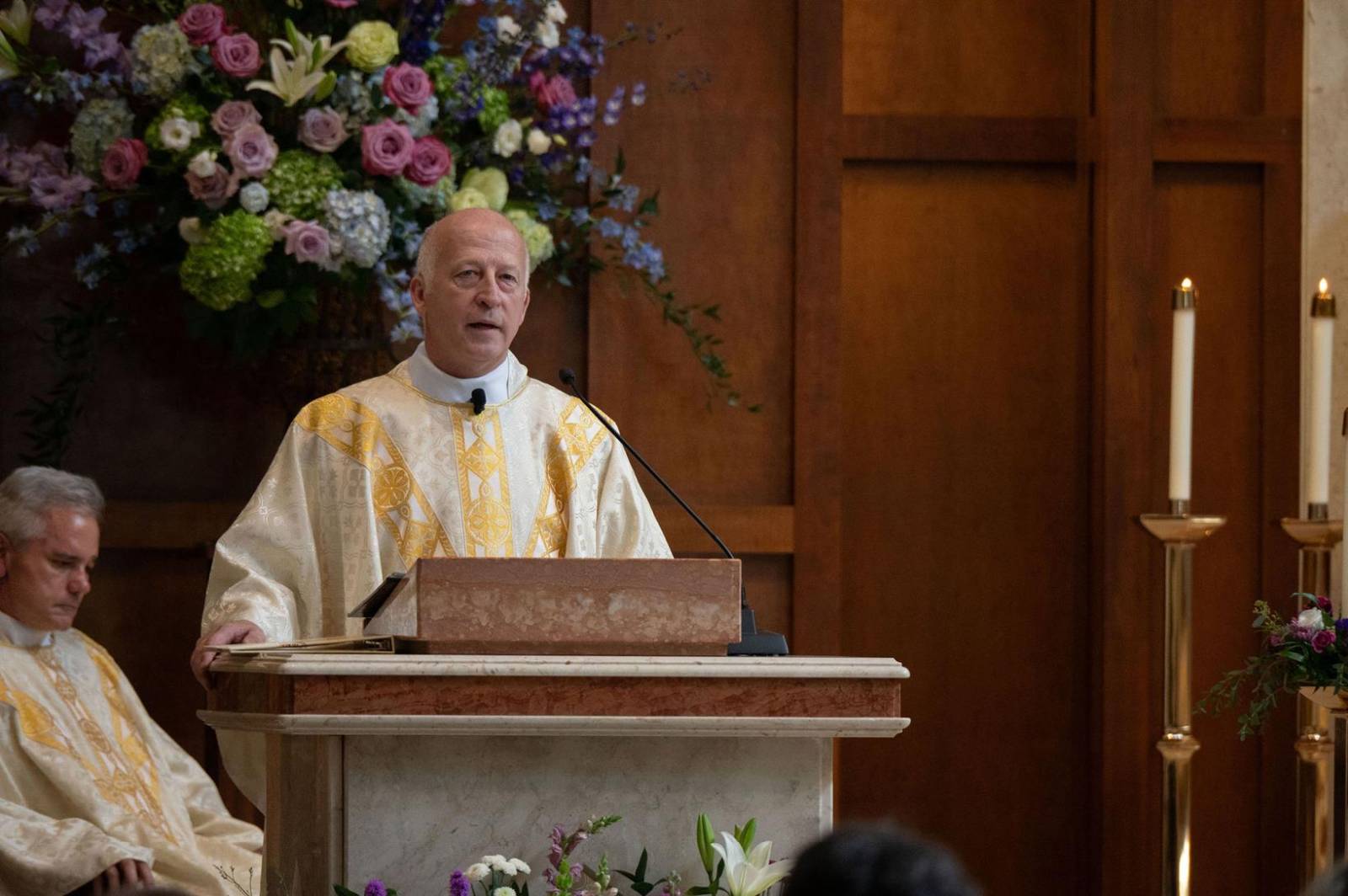 Msgr. Marcaccio “knew this momentary life situation would produce some weight of glory for God,” Fr. Nadeau said, and he bore his sickness with Christian courage.