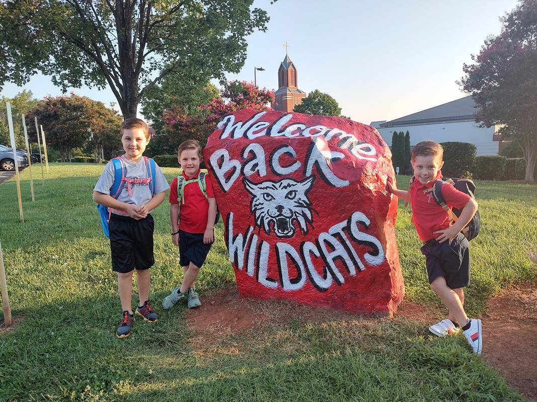 St. Matthew Wildcats are full of joy for the new school year.