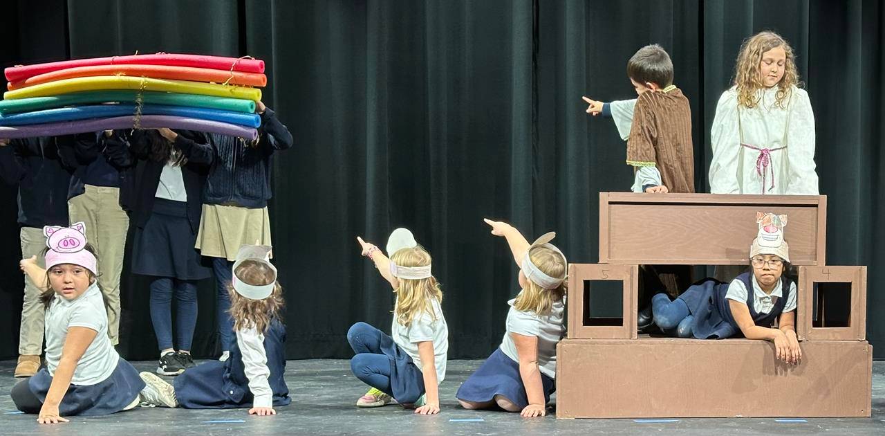 Nearly every student at Immaculata School appeared in “The Branch from Jesse's Tree” Dec. 19 on the Thomas E. Orr Stage at Hendersonville High School.
