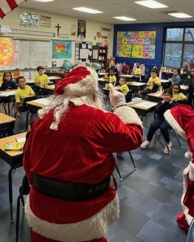 The halls were filled with joy, laughter, and holiday cheer as they shared stories, took photos and spread festive spirit.