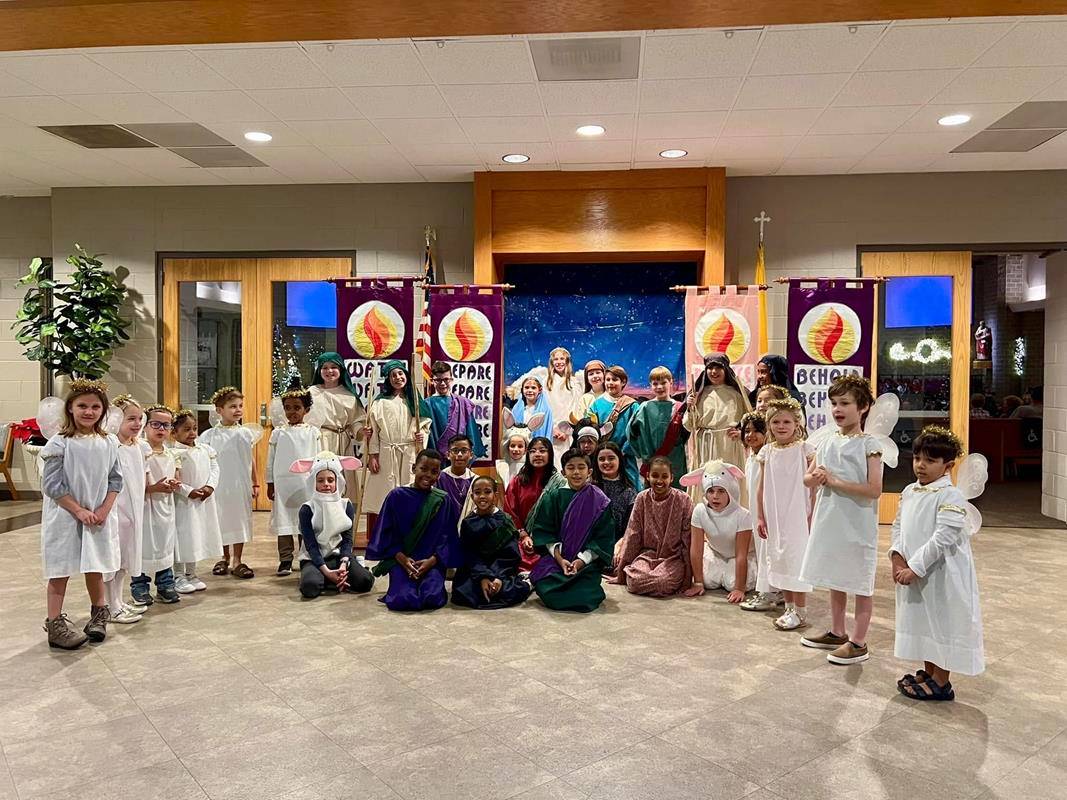 St. Matthew Parish’s Children’s Nativity was a beautiful celebration of the Christmas story, brought to life by the parish kids.
