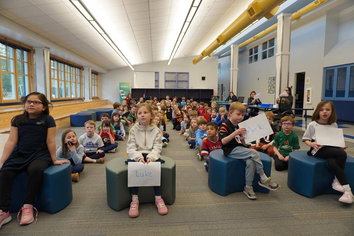 Students at Asheville Catholic School celebrate Catholic Schools Week with themed dress days: jersey, dress like a teacher and Hawaain-themed outfits started the week. 