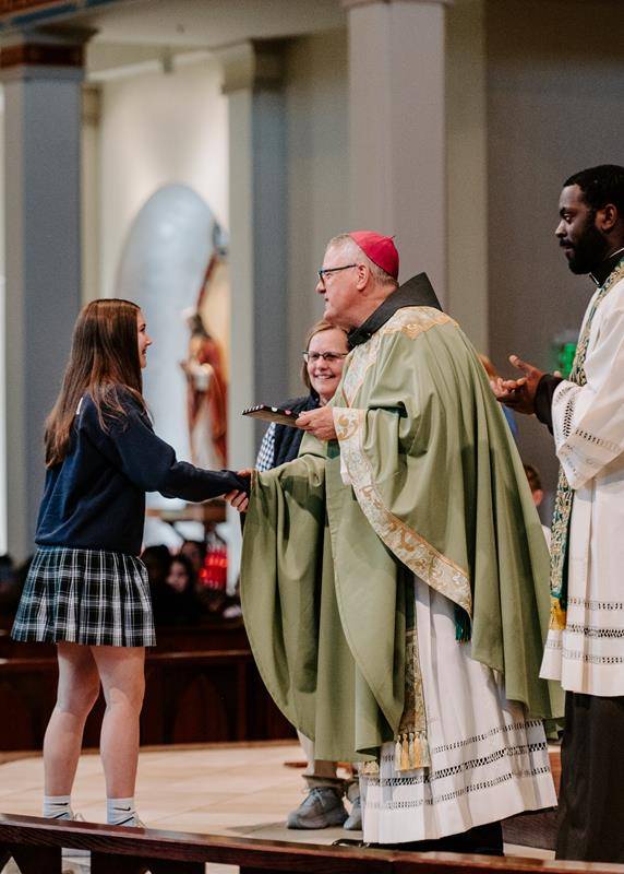 NC Catholic Schools_St. Mark_Bishop Martin Mass-11 (Copy)