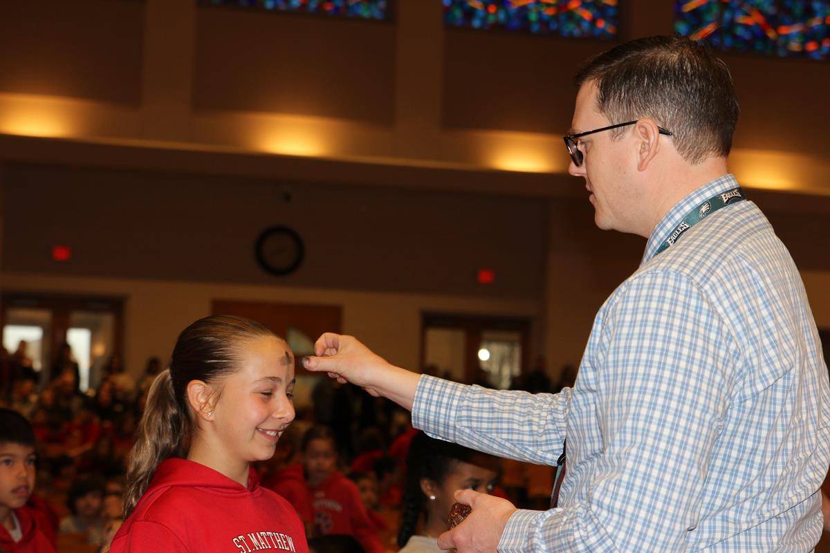 “People always remember getting ashes from very early in their childhood, so a lot of times it brings Catholics back to their faith. The reminder of our mortality is not something dark but realistic. It gives people hope,” Father Balkey explains. 