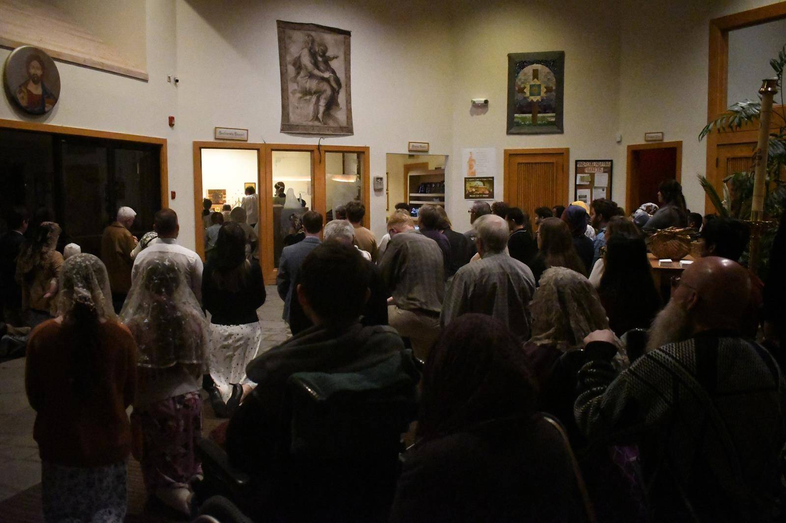 Holy Thursday at St. Elizabeth In Boone. (Photo provided)