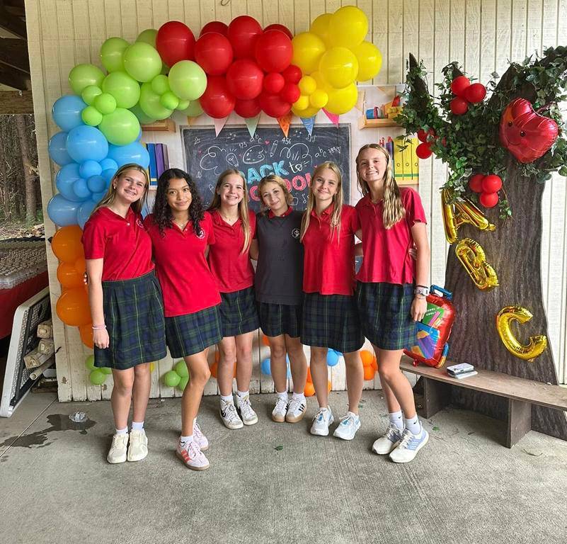 Immaculate Heart of Mary School in High Point welcomes students back to school with a picnic. 