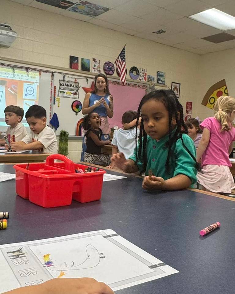 The first day of school at Our Lady of the Assumption School in Charlotte is filled with smiling faces, eager learners and hearts ready to grow in wisdom and grace. 