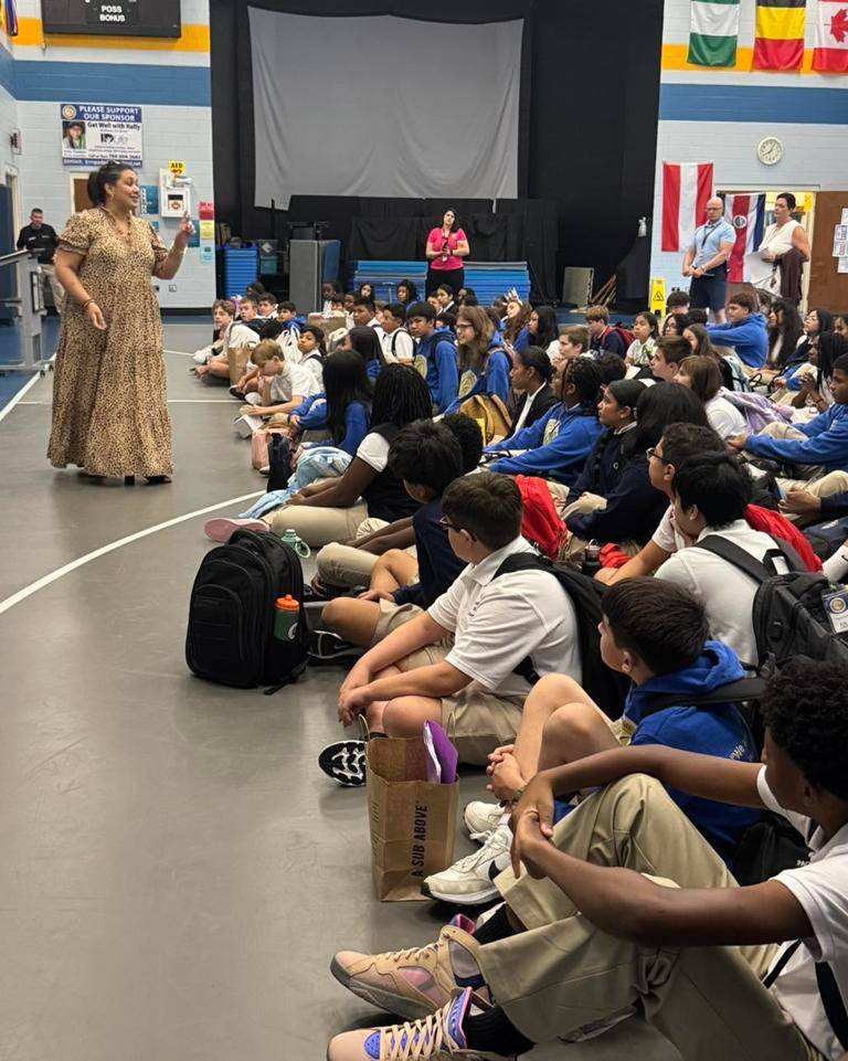 The first day of school at Our Lady of the Assumption School in Charlotte is filled with smiling faces, eager learners and hearts ready to grow in wisdom and grace. 