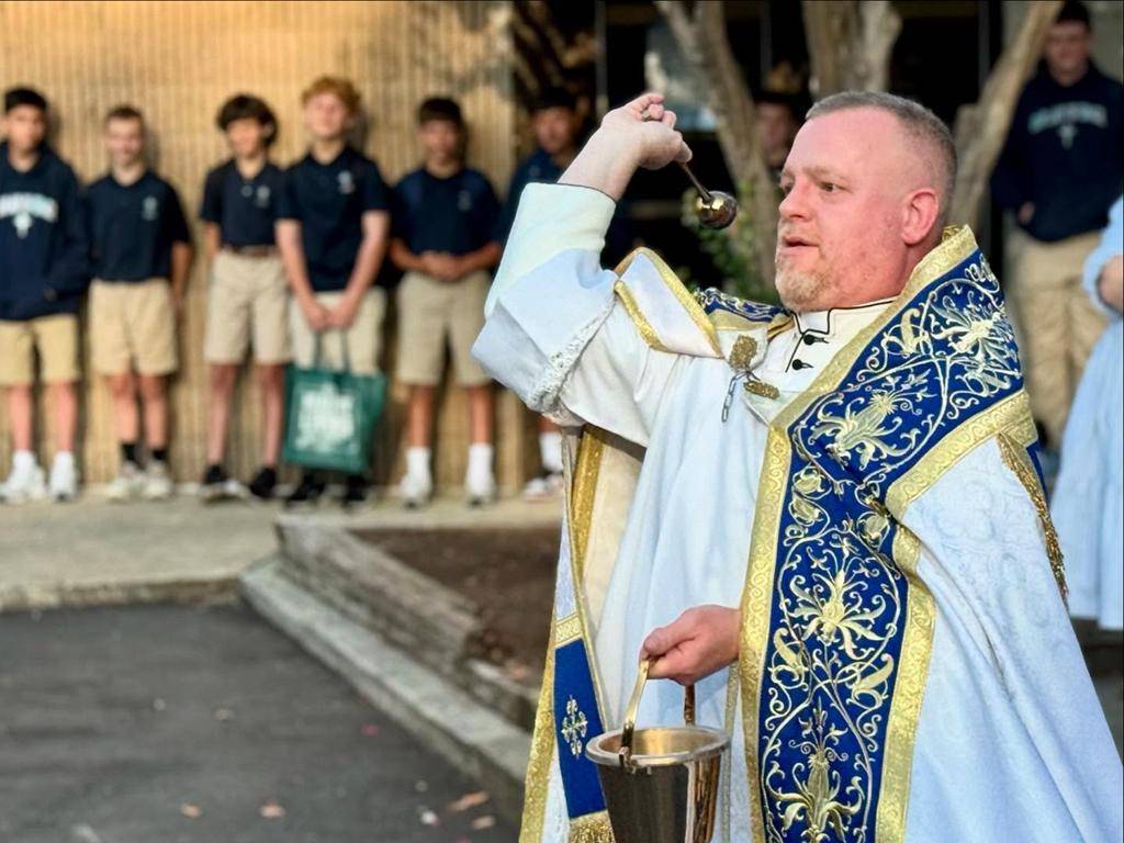 Students are ready for an exciting year at Our Lady of Grace School in Greensboro. 