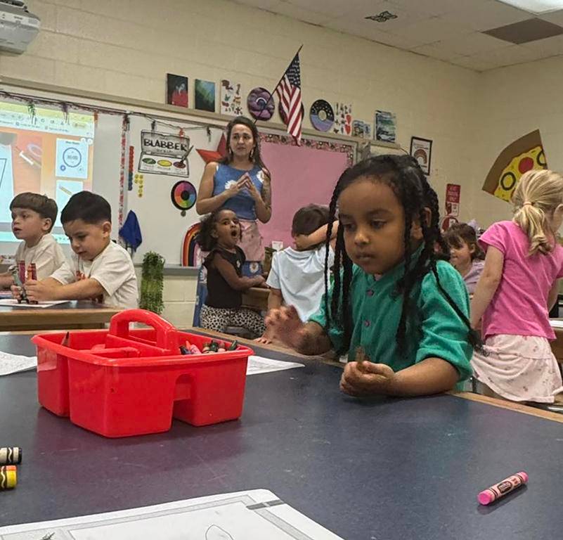 The first day of school at Our Lady of the Assumption School in Charlotte is filled with smiling faces, eager learners and hearts ready to grow in wisdom and grace.
