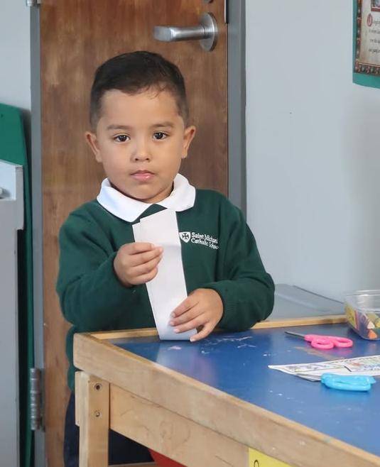 Students are back at St. Michael School in Gastonia to learn and grow in their faith. 