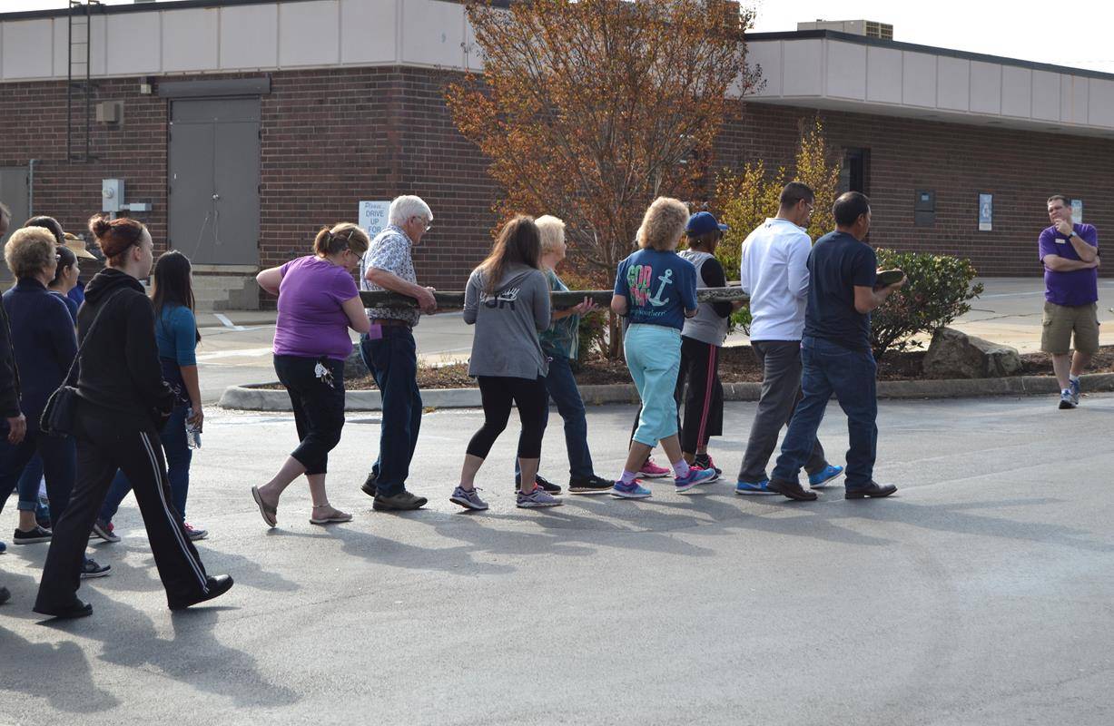 KERNSERSVILLE — Cross Walk through downtown. (By Paul Doizé)