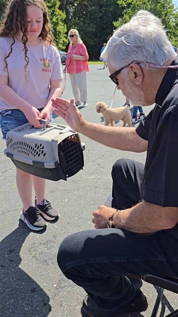 St. Francis was honored with animal blessings at St. James the Greater in Concord.