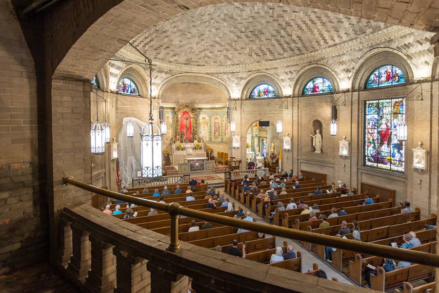  Work has begun on the first of three renovation phases at St. Lawrence Basilica in Asheville.