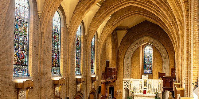 Prayer drawn in light