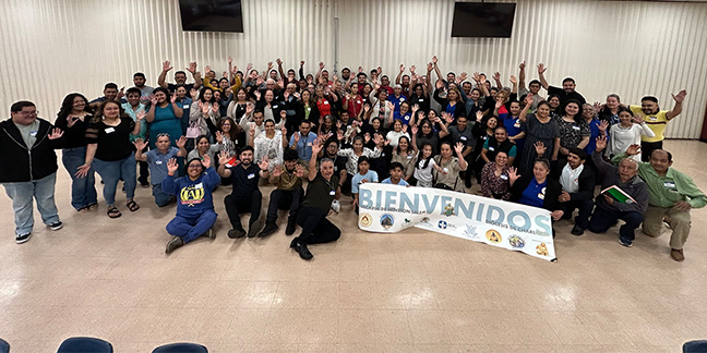 Él comienza las Visitas Pastorales del Vicario del Ministerio Hispano