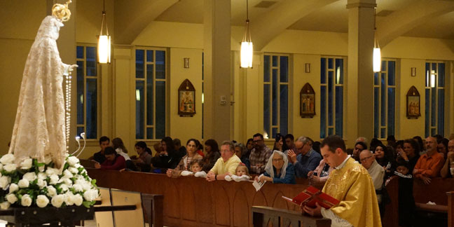 Diocese commemorates Fatima centennial