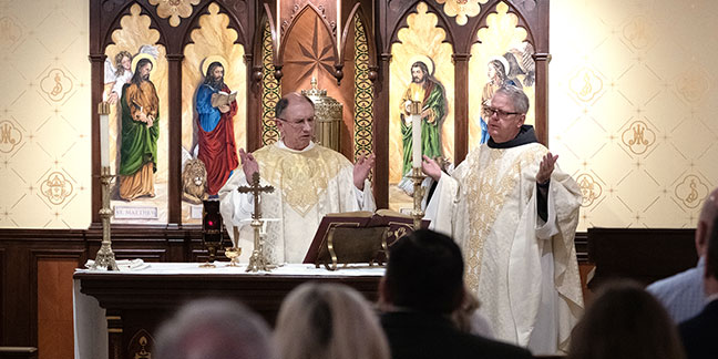 Bishop-elect Martin visits the diocese