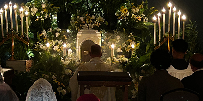 Holy Thursday celebrations