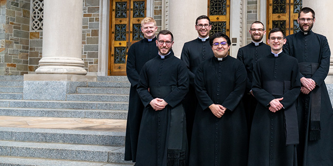 Seven men to be ordained deacons June 7 