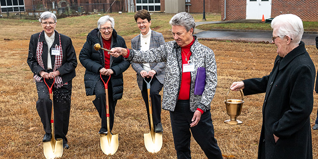 Sisters of Mercy break ground