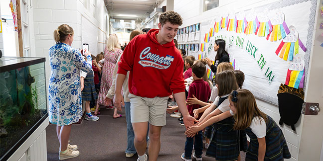 St. Ann School alumni visit campus for day of fun and reminiscence 