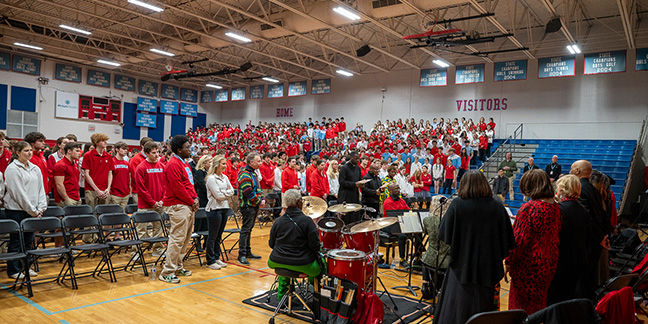 Celebrating Black History Month with song and spirit