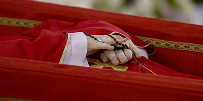 Pope's funeral set for April 26, public viewing April 23-25