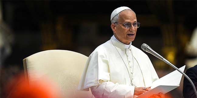 062525 pope leo audience